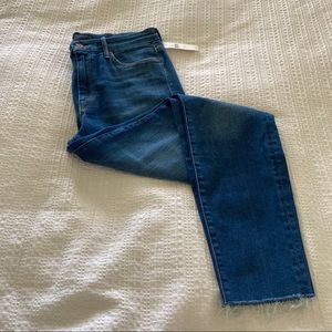 NWT MOTHER High Waist LOOKER Jeans Sz 29
